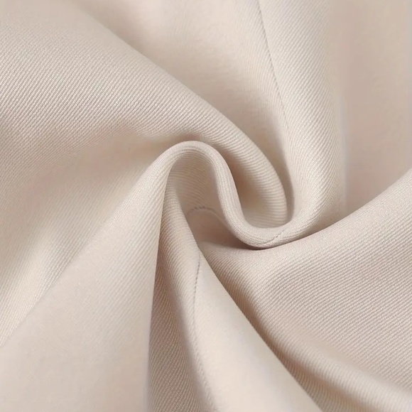 Elegant Button Front Blazer Long Sleeve Slim Fit Blazer - Picture 5 of 5